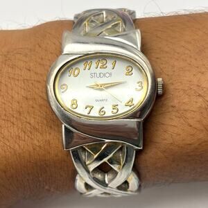 Silver & Gold Studio Time Watch